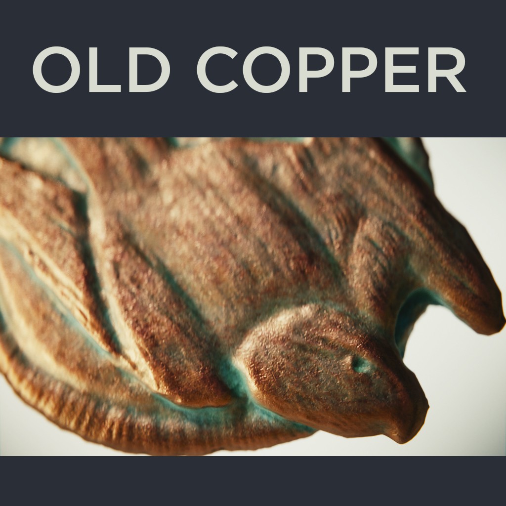 Old Copper Medallion preview image 1